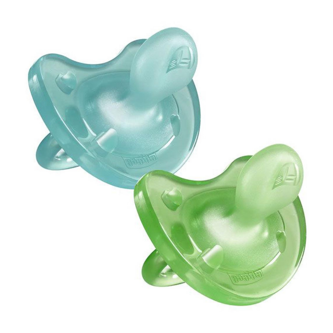 Chicco Physio Soft Soother 6-16m - 2 Pack