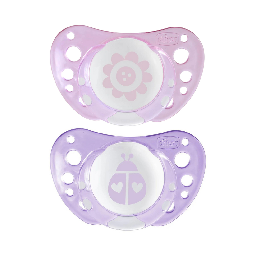 Chicco Physio Air Soother 0-6m - 2 Pack