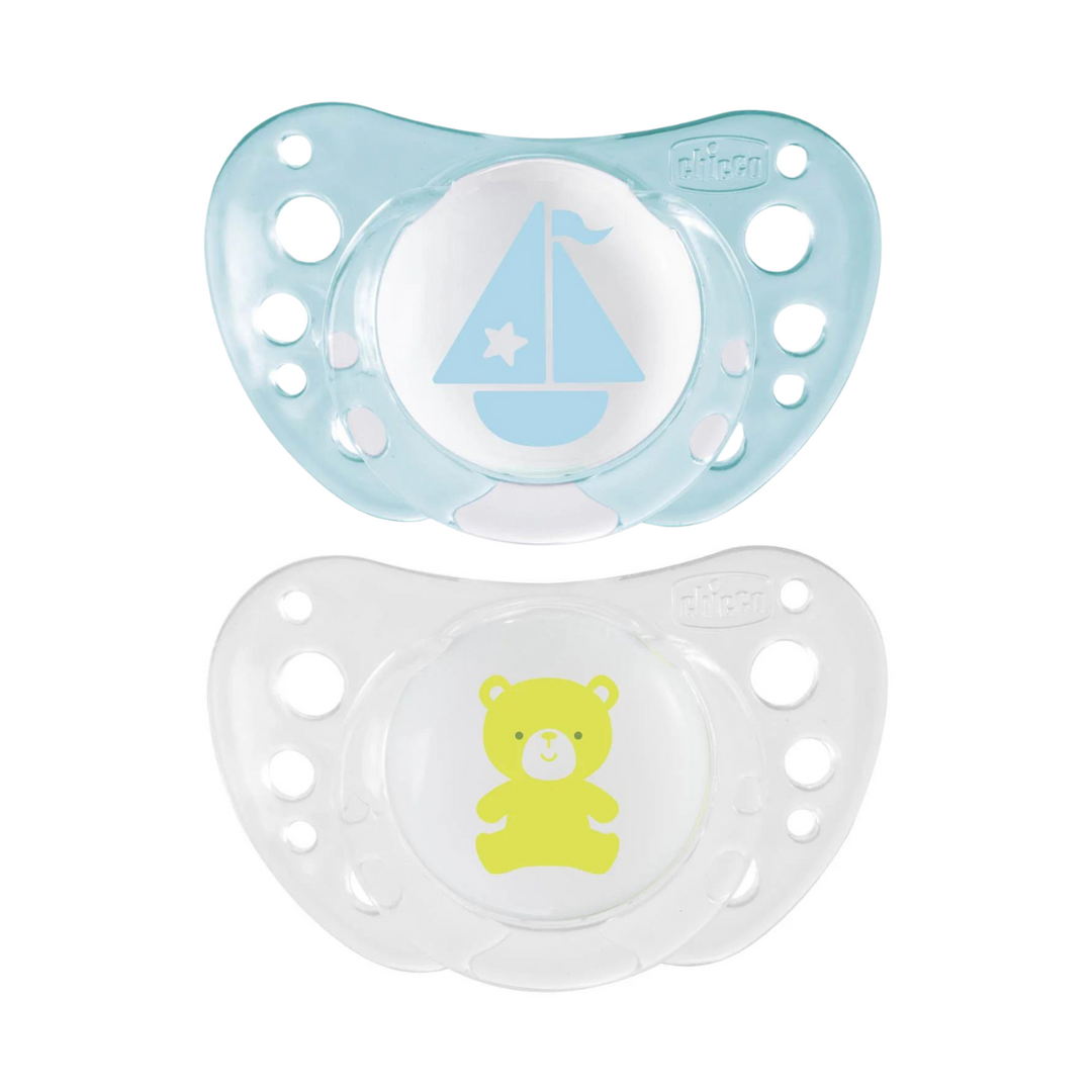 Chicco Physio Air Soother 0-6m - 2 Pack