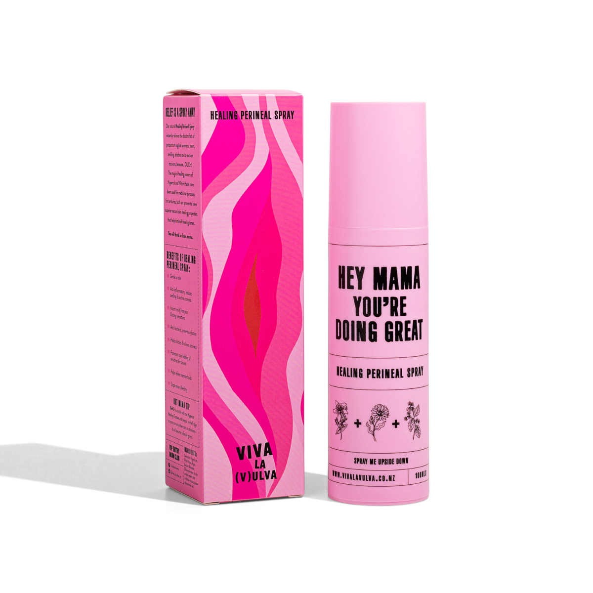 Viva La Vulva Healing Perineal Spray Ready to Use from Viva La Vulva NZ stock babycity