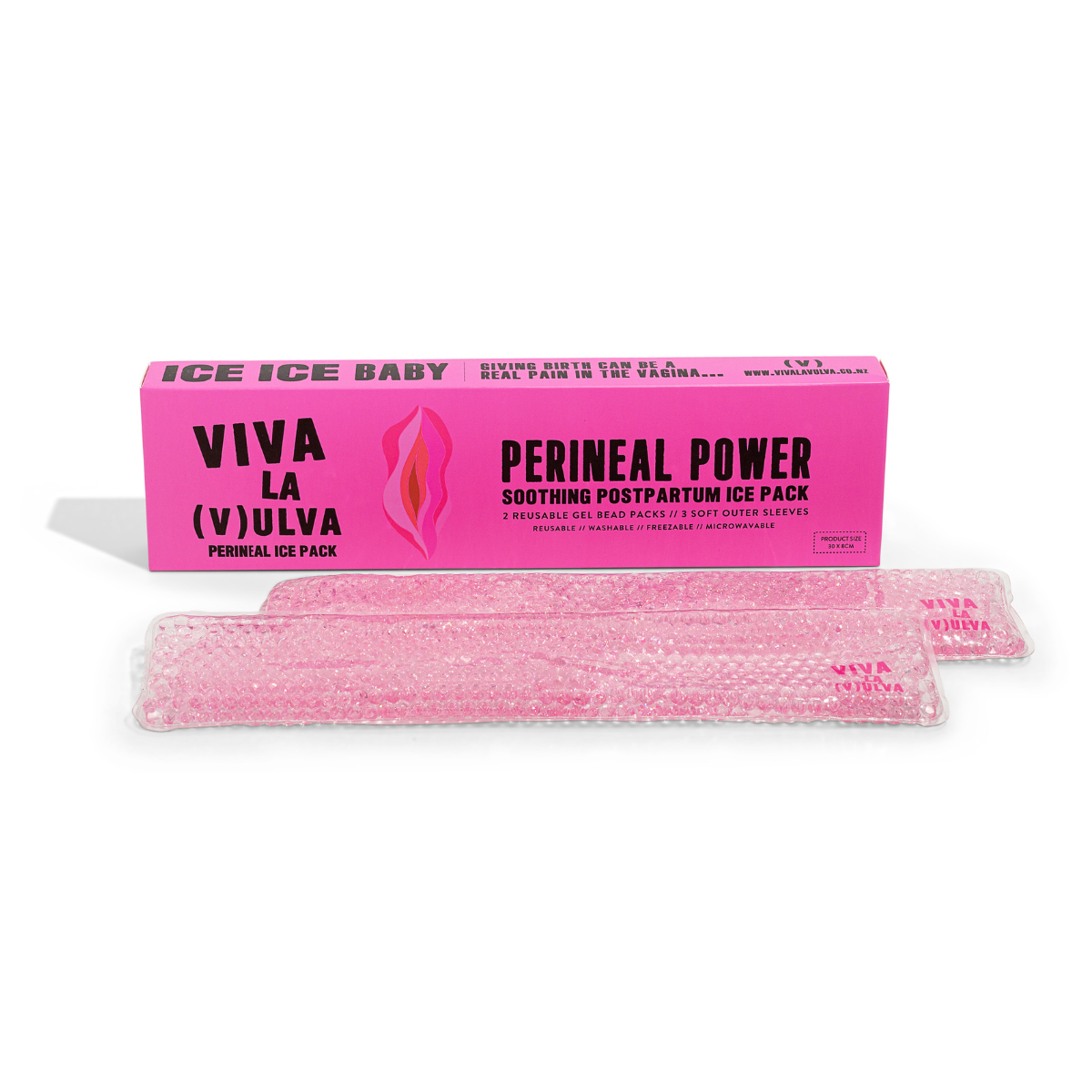 Viva La Vulva Perineal Power - Soothing Postpartum Ice Pack from Viva La Vulva NZ stock babycity