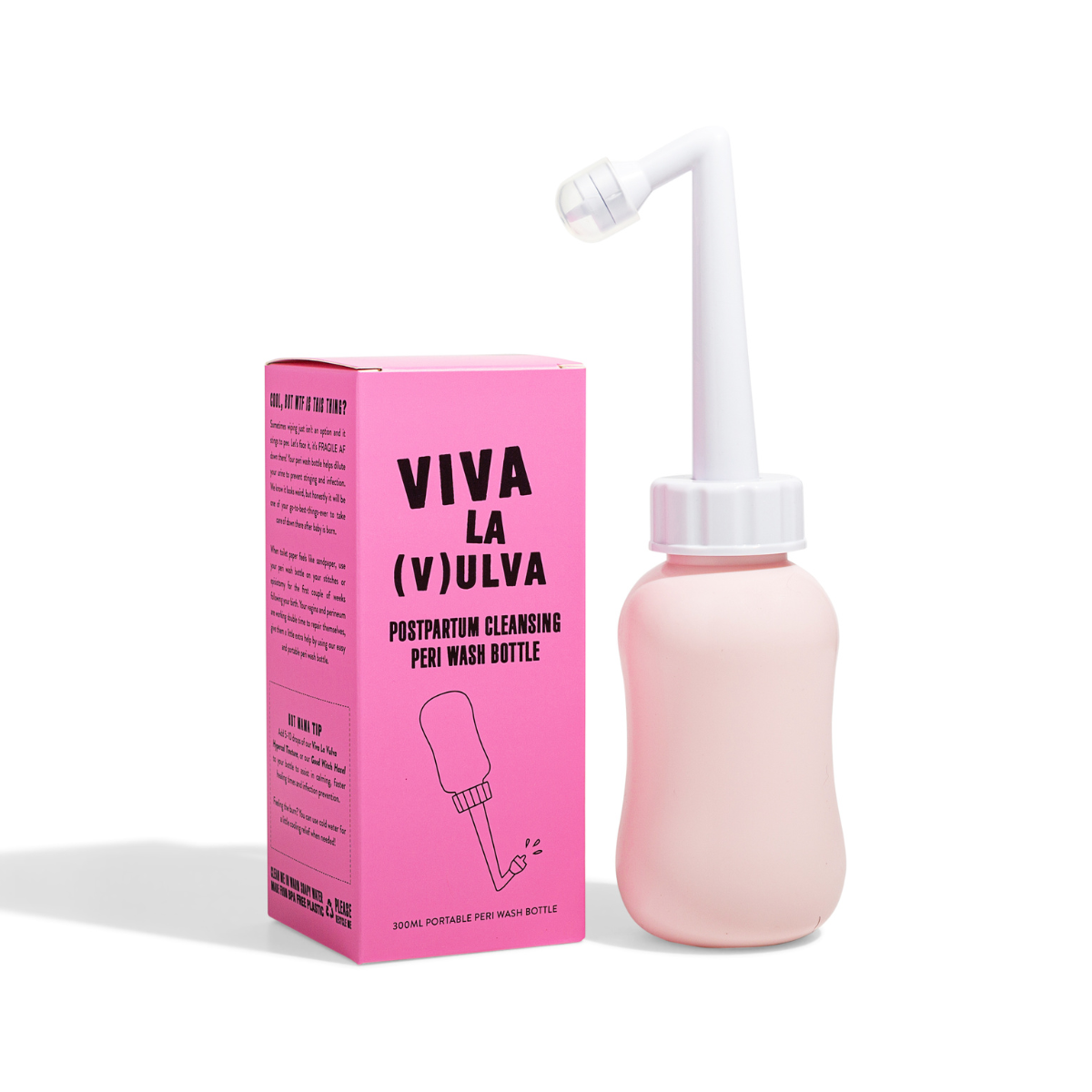 Viva La Vulva Postpartum Peri Wash Bottle from Viva La Vulva NZ stock babycity