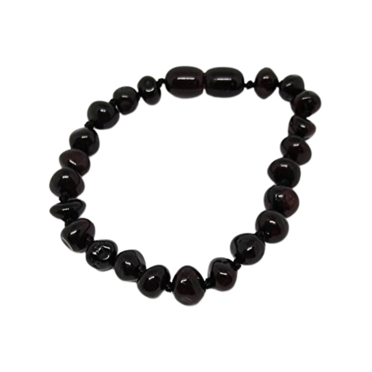 Binnie Baby Amber Baby Teething Bracelet Cherry from Binnie Baby NZ stock babycity