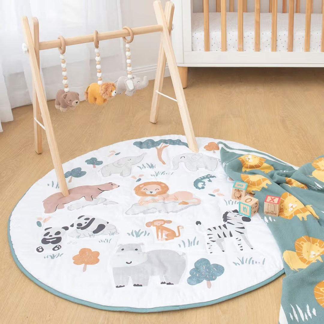Lolli Living Day at the Zoo Playmat & Milestone Cards