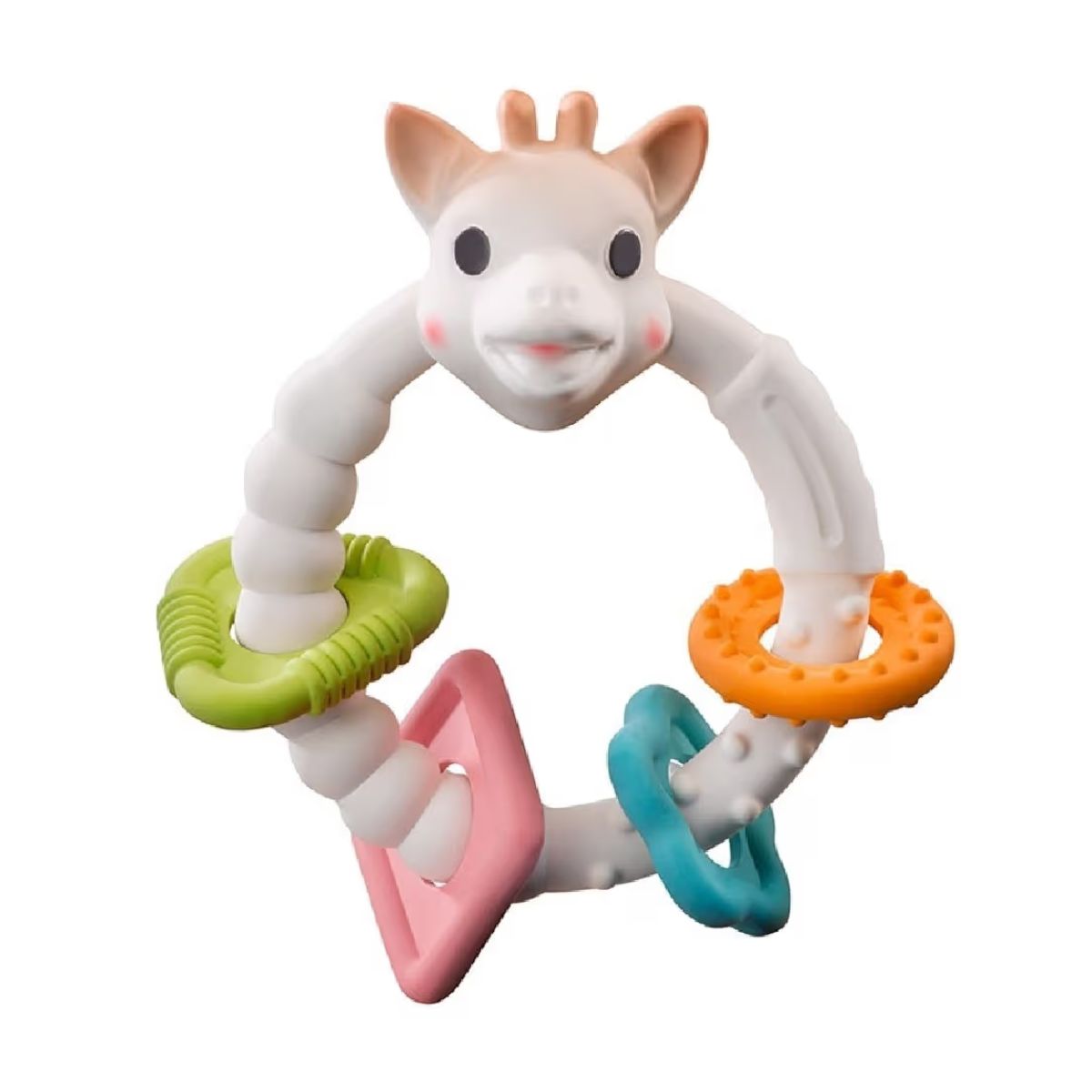Sophie La Girafe So Pure Coloured Rings from Sophie La Girafe NZ stock babycity