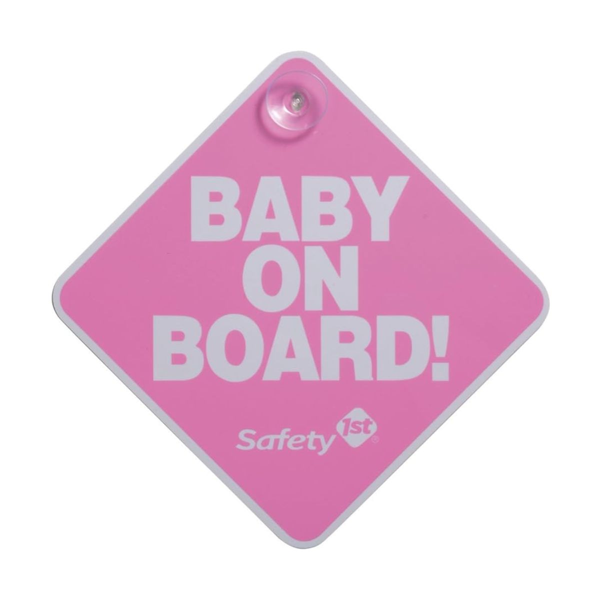 Safety 1st Baby On Board Sign Pink from Safety 1st NZ stock babycity