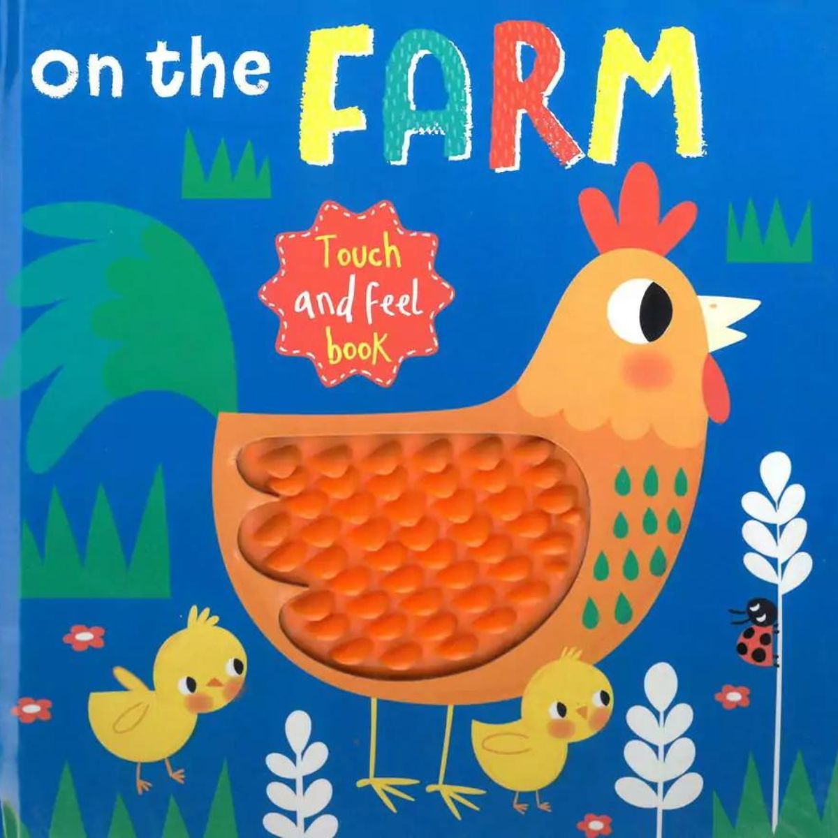 On The Farm Touch And Feel Book from Blue Duck Books NZ stock babycity