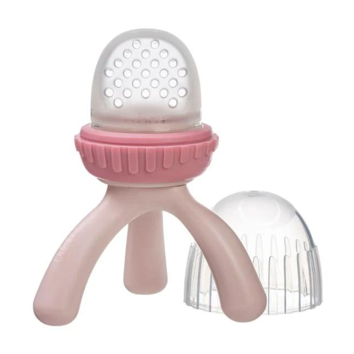 b.box Silicone Fresh Food Feeder Blush from b.box NZ stock babycity