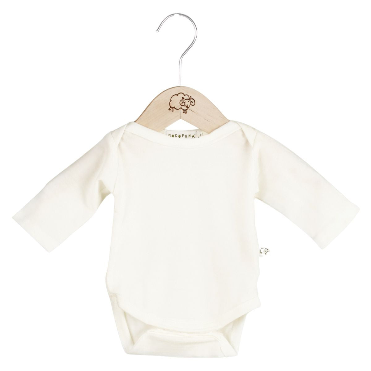 Mokopuna Merino Long Sleeve Shortsuit Prem Baby Lily from Mokopuna NZ stock babycity