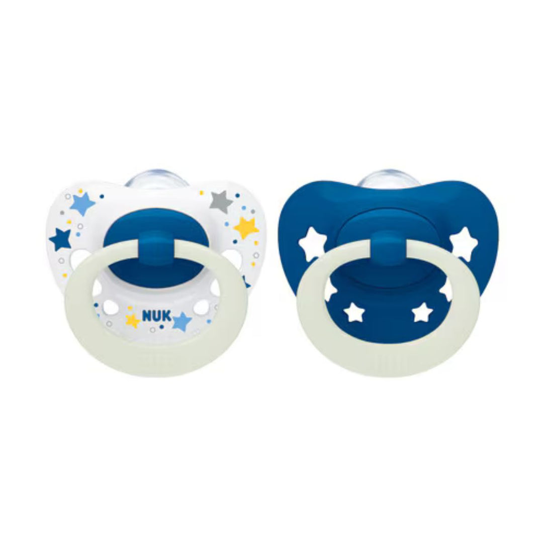 NUK Signature Night Soothers - 2 Pack