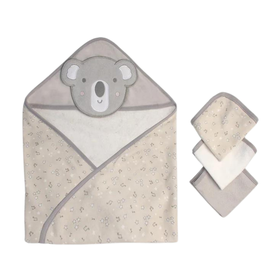 Little Linen Hooded Towel and Washers