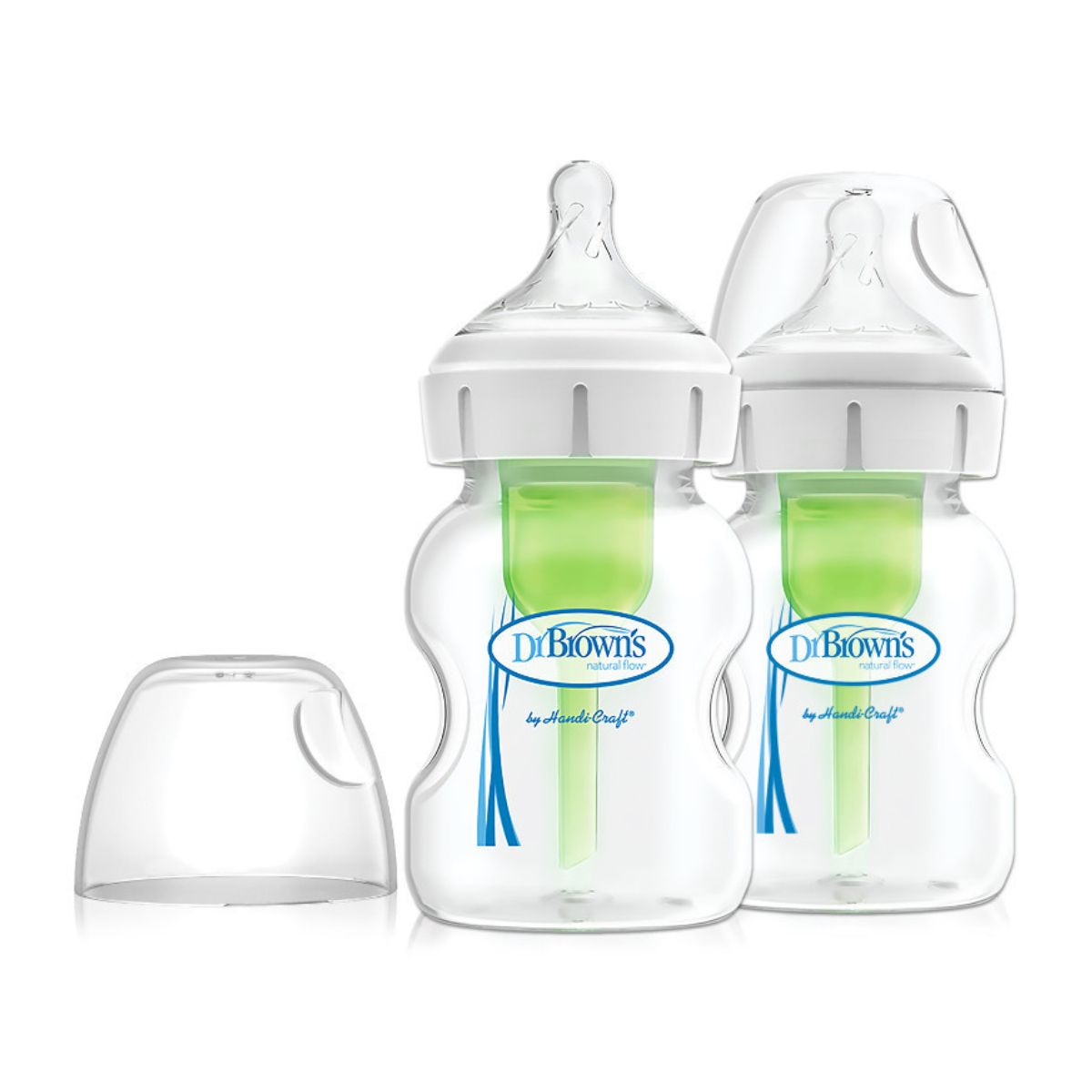 Dr Browns Options+ Wide Neck Bottle 150ml - 2 Pack 150ML from Dr Browns NZ stock babycity