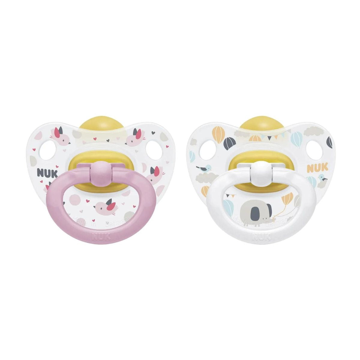 NUK Latex Soother Size One - 2 Pack 1 Assorted from NUK NZ stock babycity