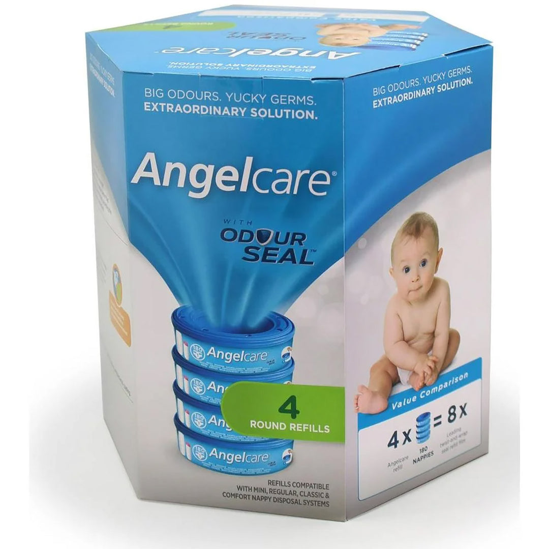 Angelcare Nappy Disposal Refill 4 Pack