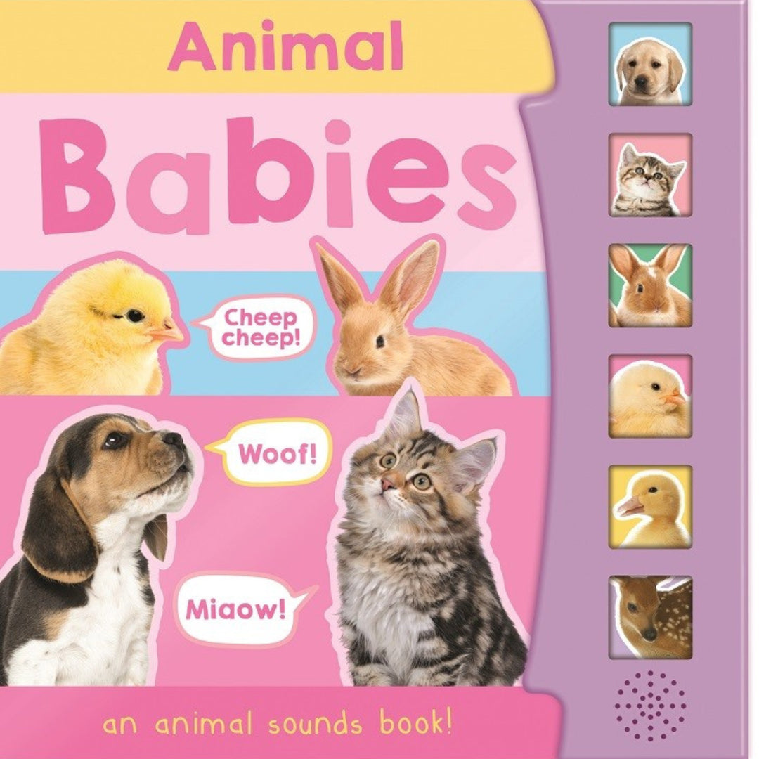 Animal Babies Sound Book