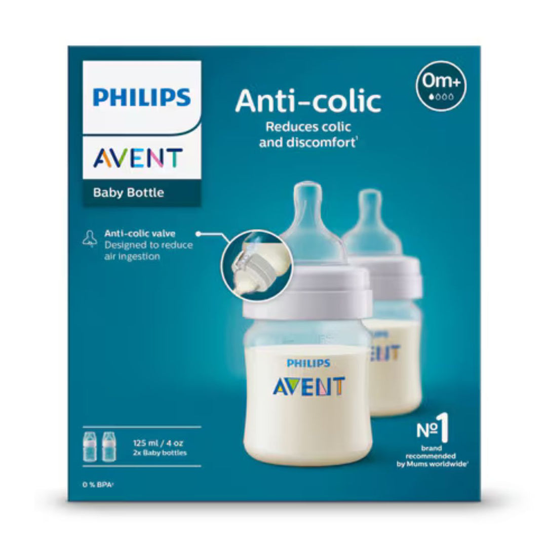 Avent Anti-Colic Bottle 125ml - 2 Pack