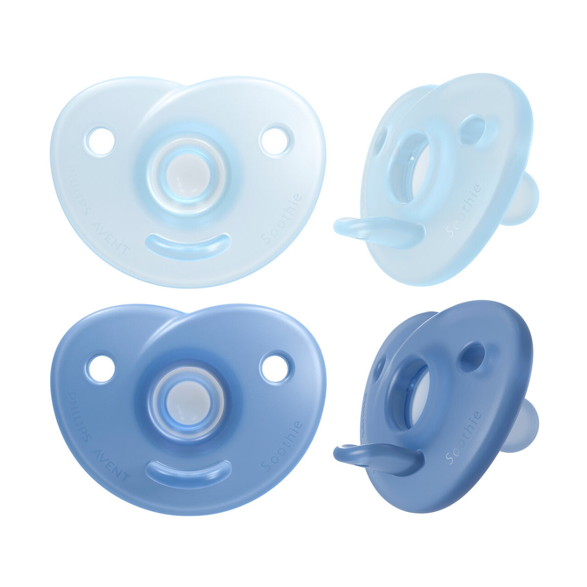 Avent Soothie - 2 Pack 0-6M Blue from Avent NZ stock babycity