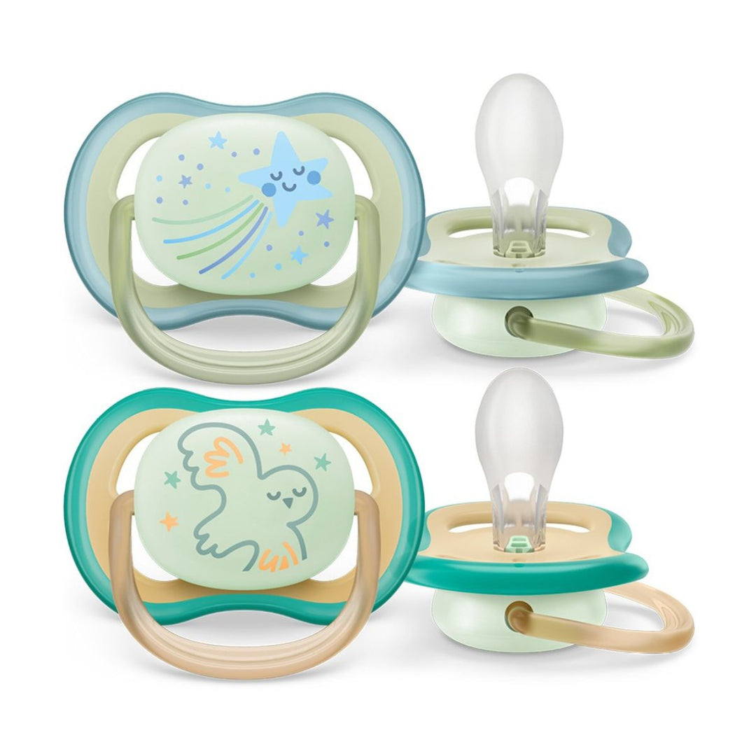 Avent Ultra Air Night Soother - 2 Pack