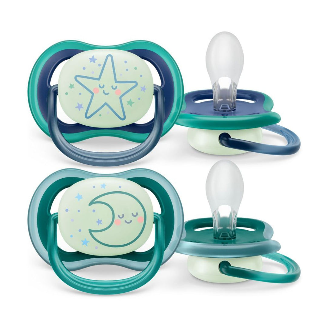 Avent Ultra Air Night Soother - 2 Pack