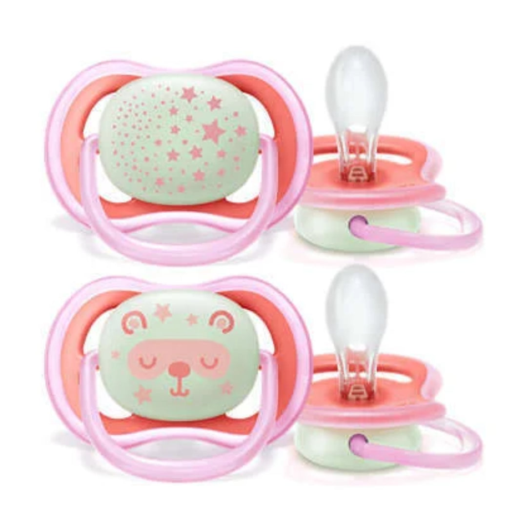 Avent Ultra Air Night Soother - 2 Pack