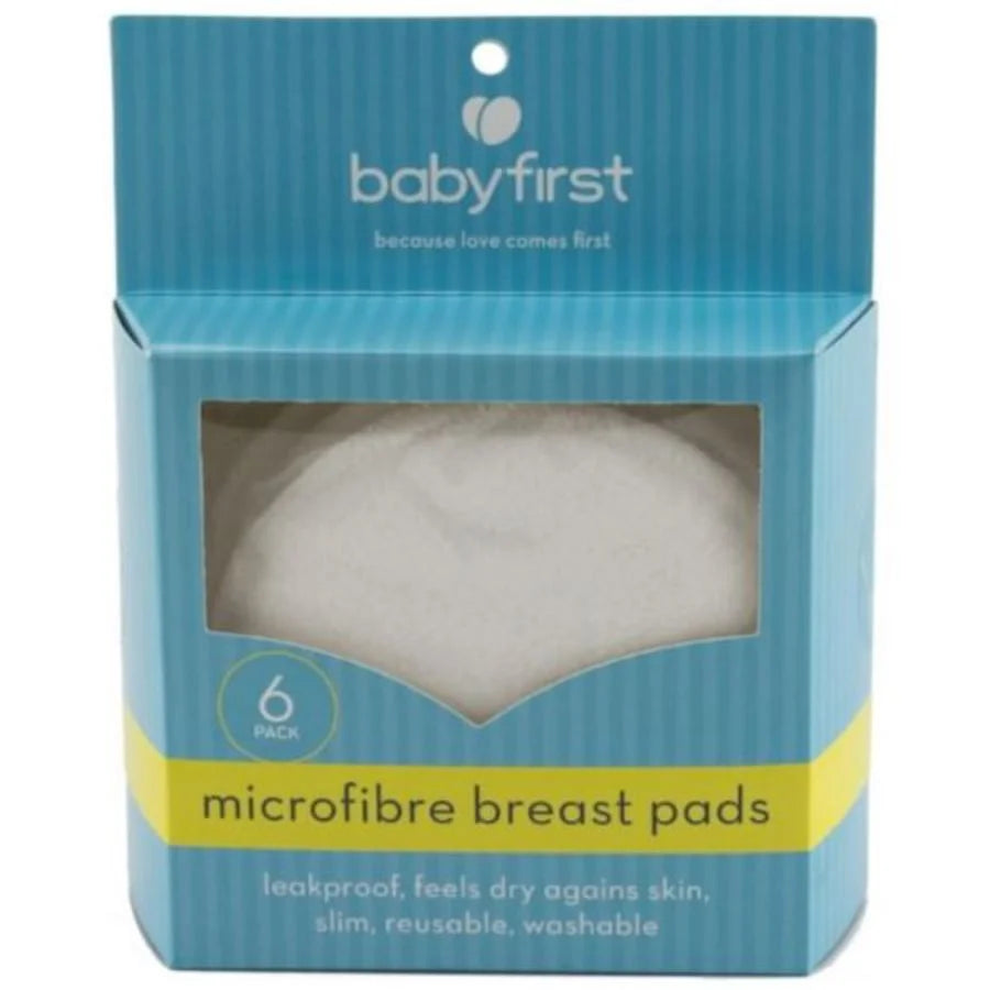 Baby First Waterproof Breast Pads - 6 Pack