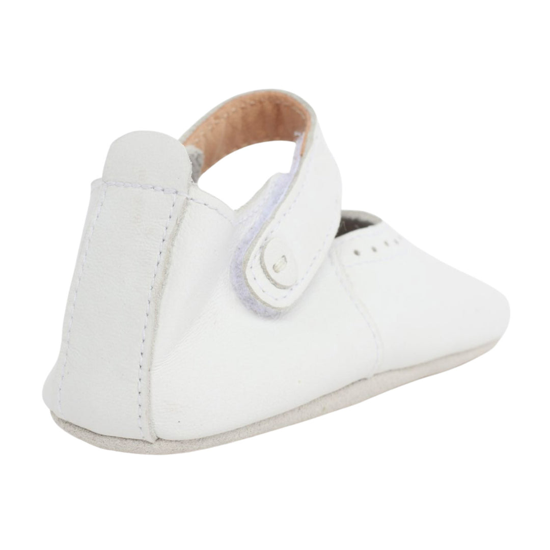 Bobux Delight Soft Sole Shoe Back_White