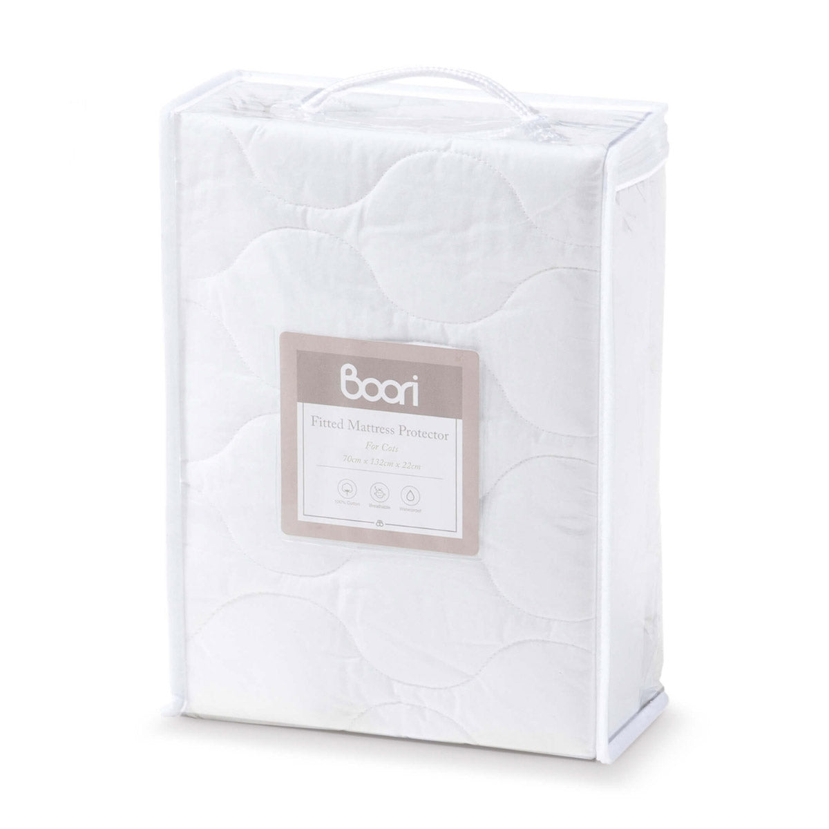Boori Cot Fitted Mattress Protector (132 x 70cm) from Boori NZ stock babycity