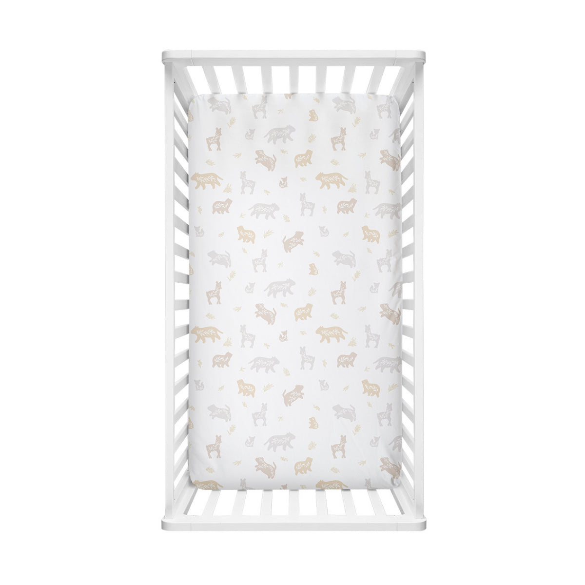 Lolli Living Bosco Bear Cot Fitted Sheet from Lolli Living NZ stock babycity
