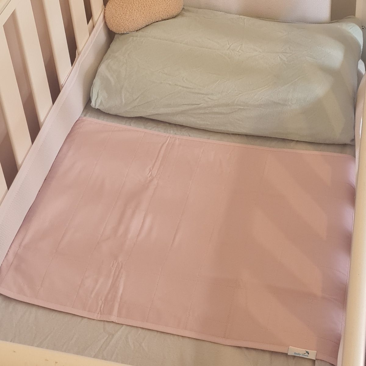 Brolly Sheet Cot Dusty Rose from Brolly Sheets NZ stock babycity