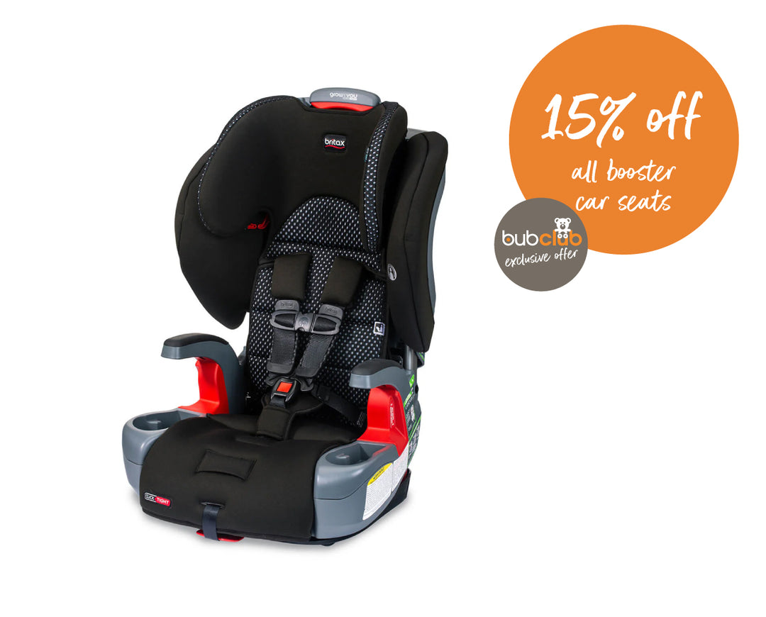 15% OFF all Booster Seats