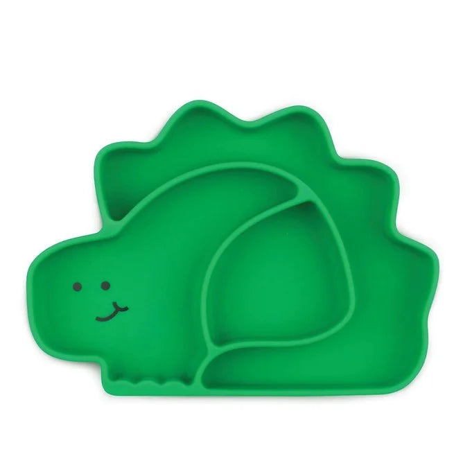 Bumkins Silicone Grip Dish Dinosaurs from Bumkins NZ stock babycity