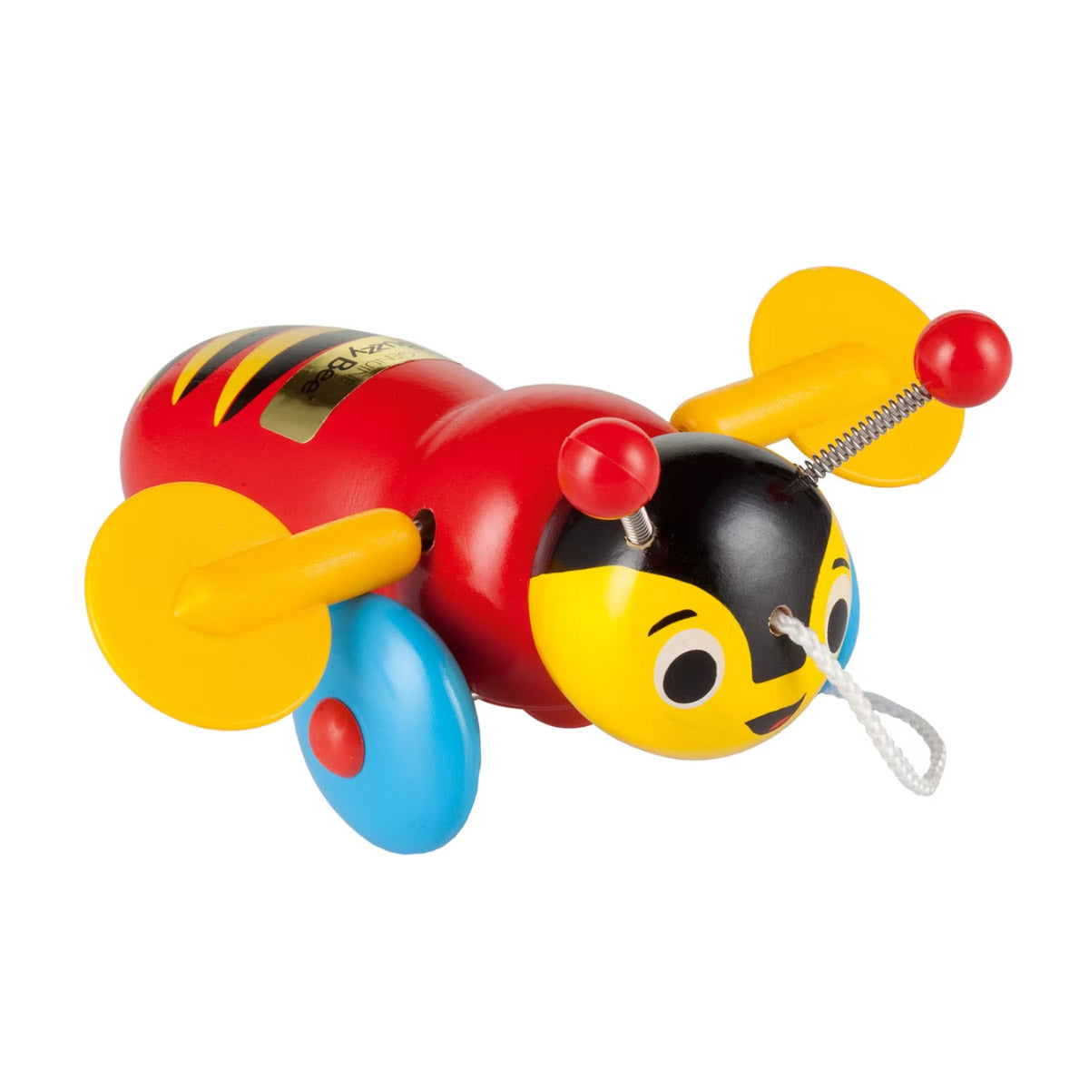 Buzzy Bee Pull Along Toy Red from Buzzy Bee NZ stock babycity
