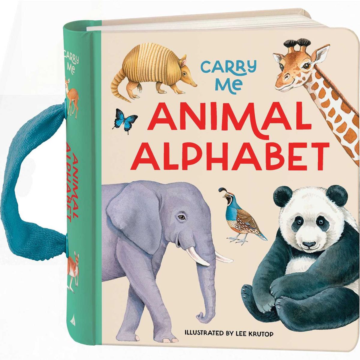 Carry Me Animal Alphabet Book from Blue Duck Books NZ stock babycity