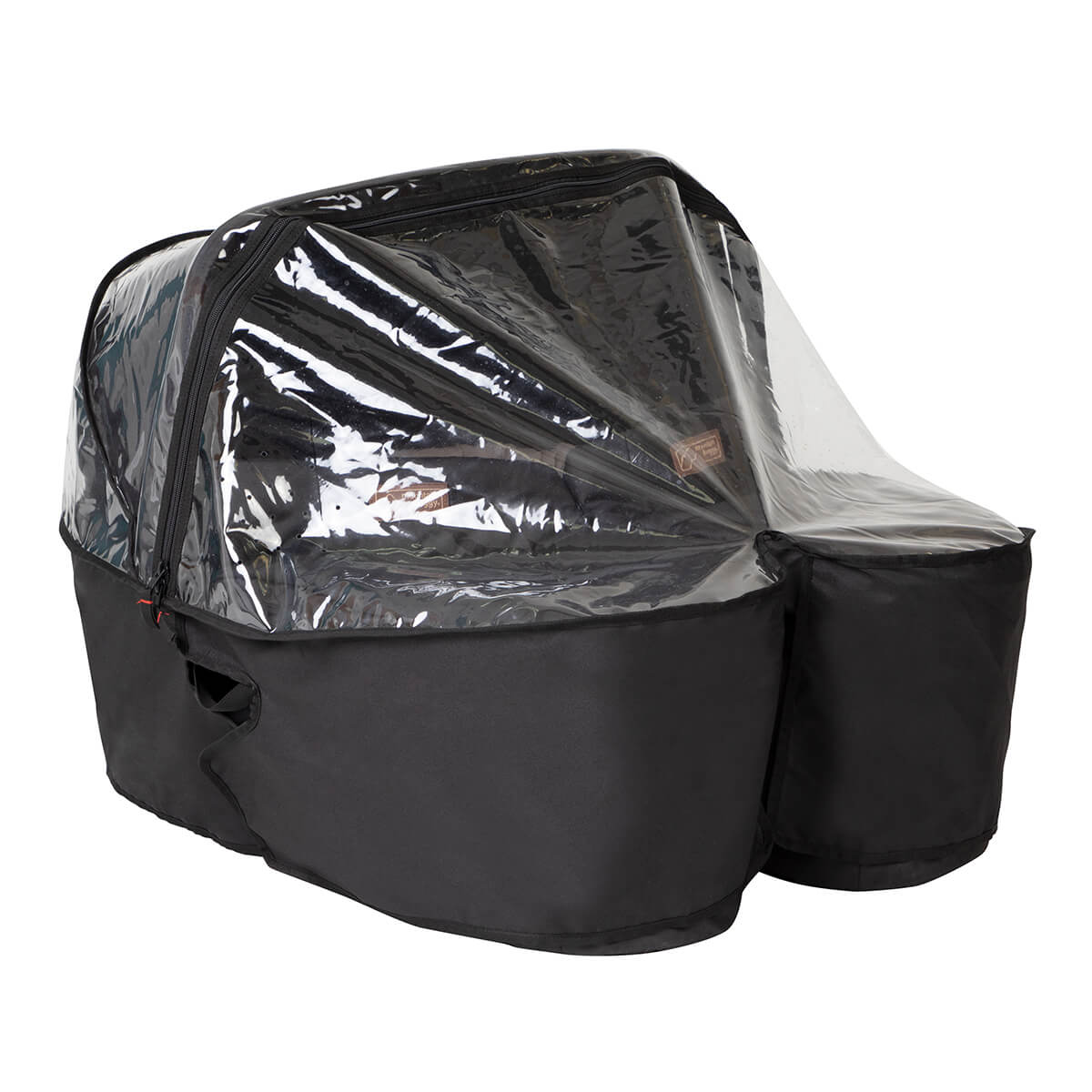 Mountain Buggy carrycot plus for twins with storm cover