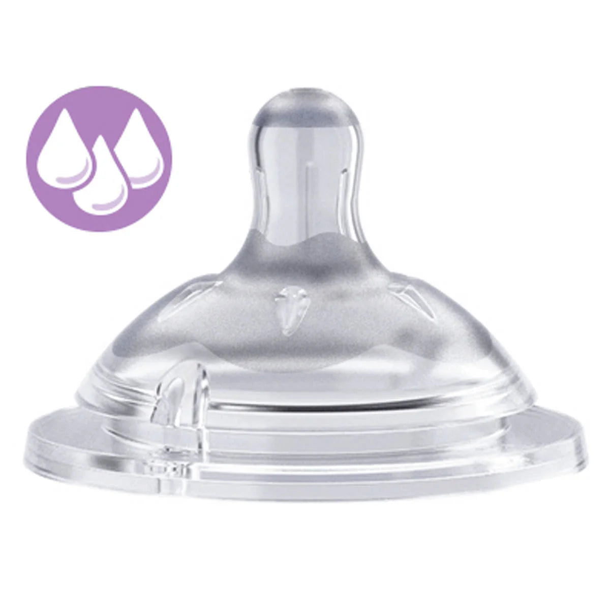 Chicco Natural Feeling Fast Teat 6m+ - 2 Pack from Chicco NZ stock babycity