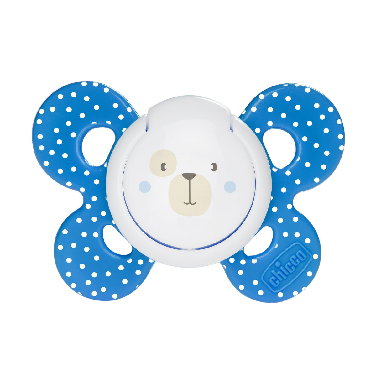 Chicco Comfort Silicone Sooother 6m+ - 2 Pack 6M Blue from Chicco NZ stock babycity