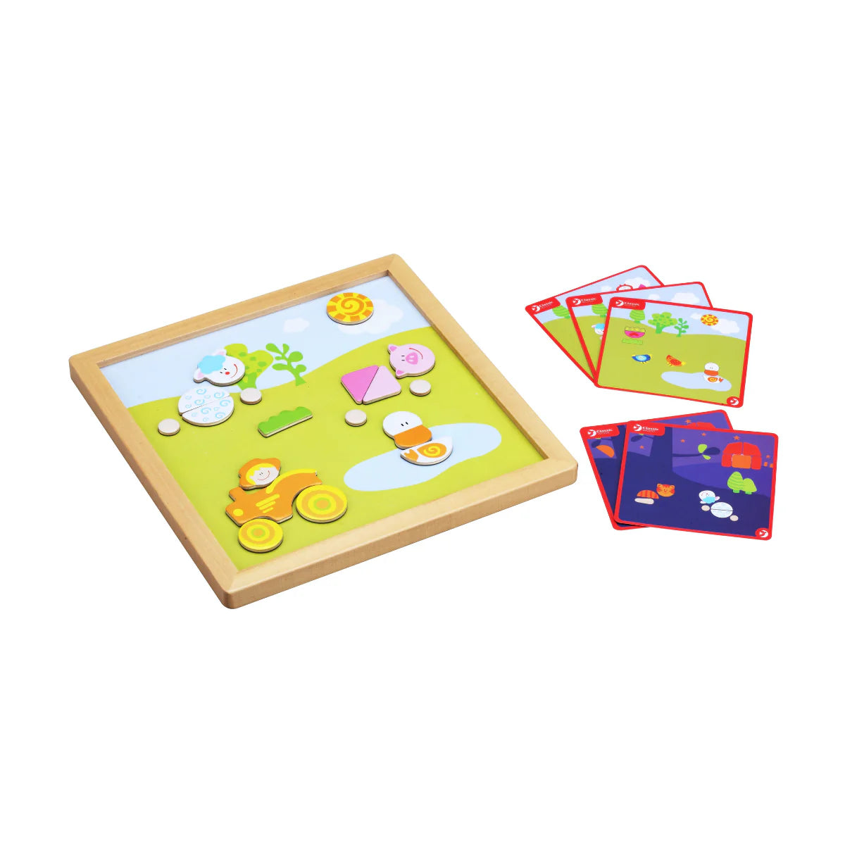 Classic World Farm Magnetic Activity Box Multi from Classic World NZ stock babycity