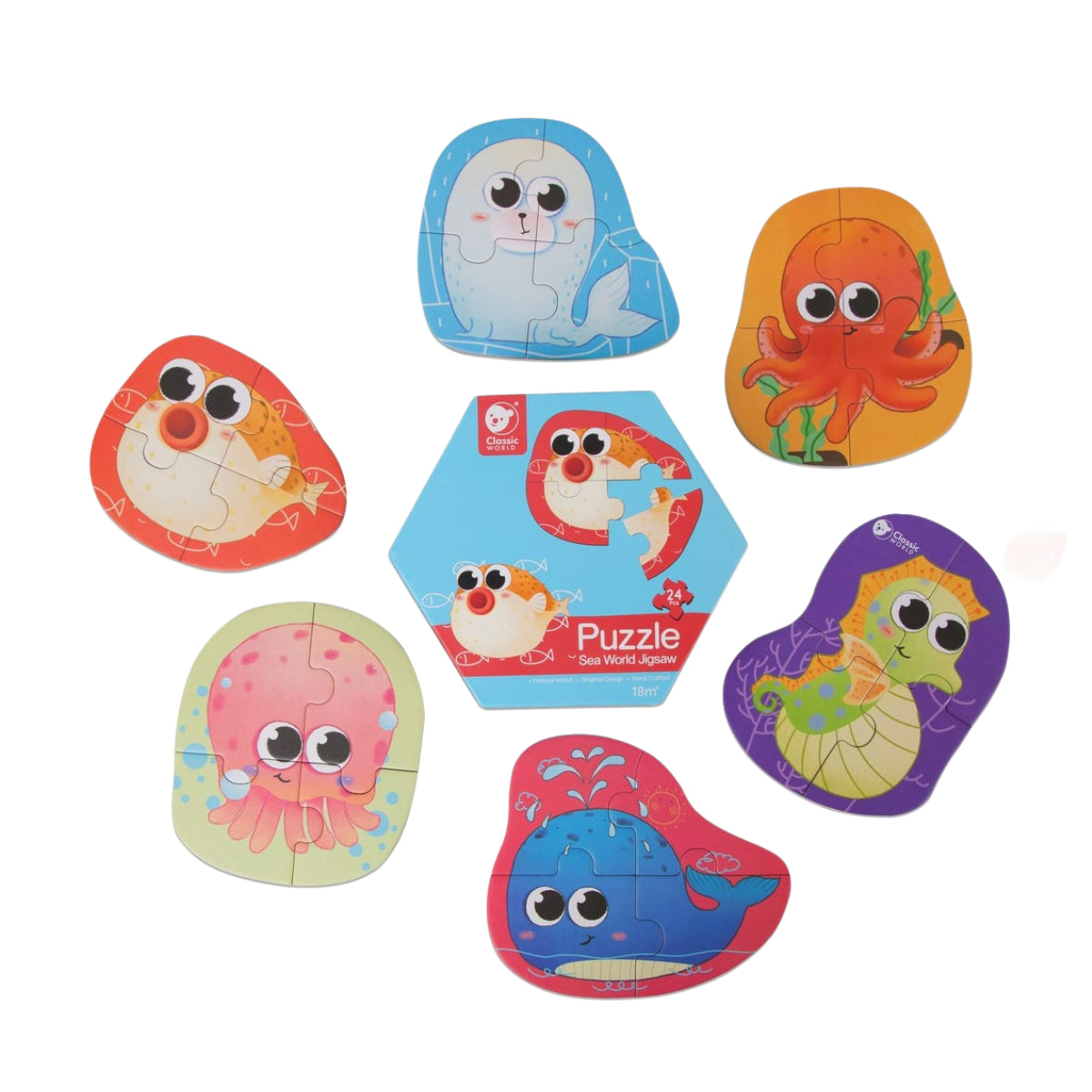 Classic World Sea World Jigsaw Puzzle from Classic World NZ stock babycity