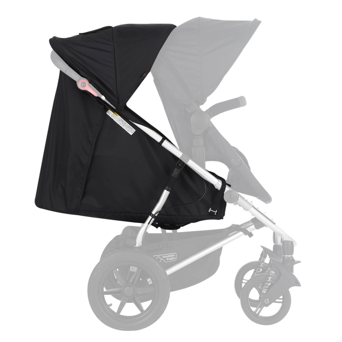 Mountain Buggy Plus One Pack for Cosmopolitan 2021+ Black from Mountain Buggy NZ stock babycity