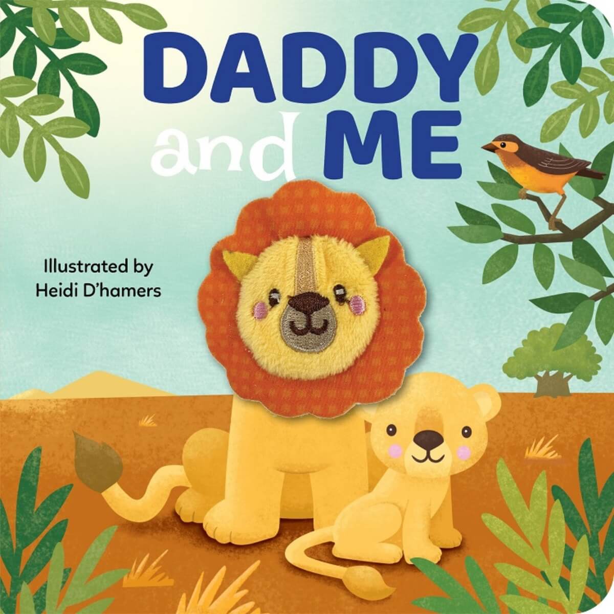 Daddy & Me Finger puppet Book from Blue Duck Books NZ stock babycity