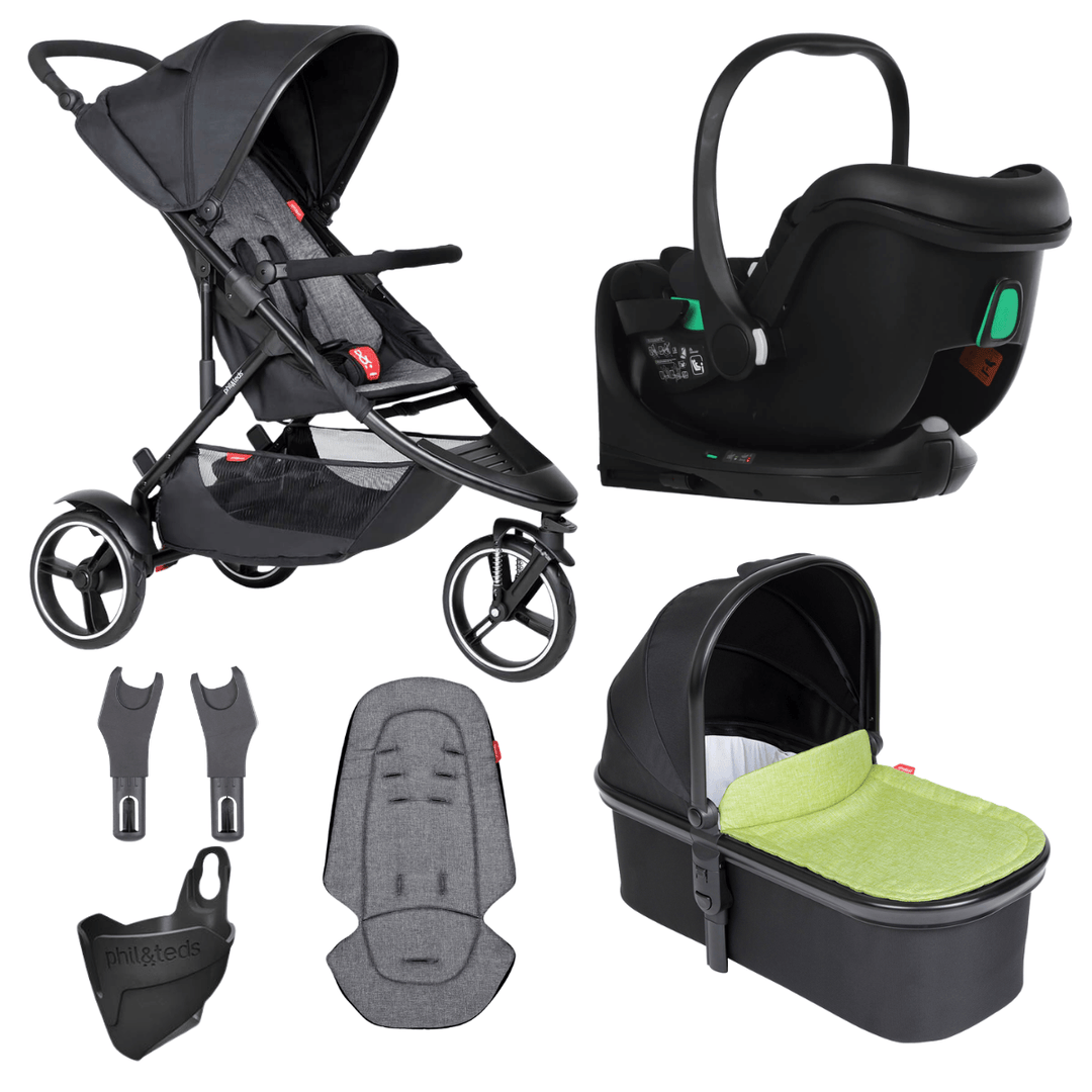 phil&teds® dot™ buggy travel system bundle