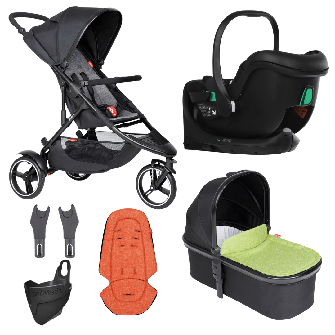 phil&teds® dot™ buggy travel system bundle