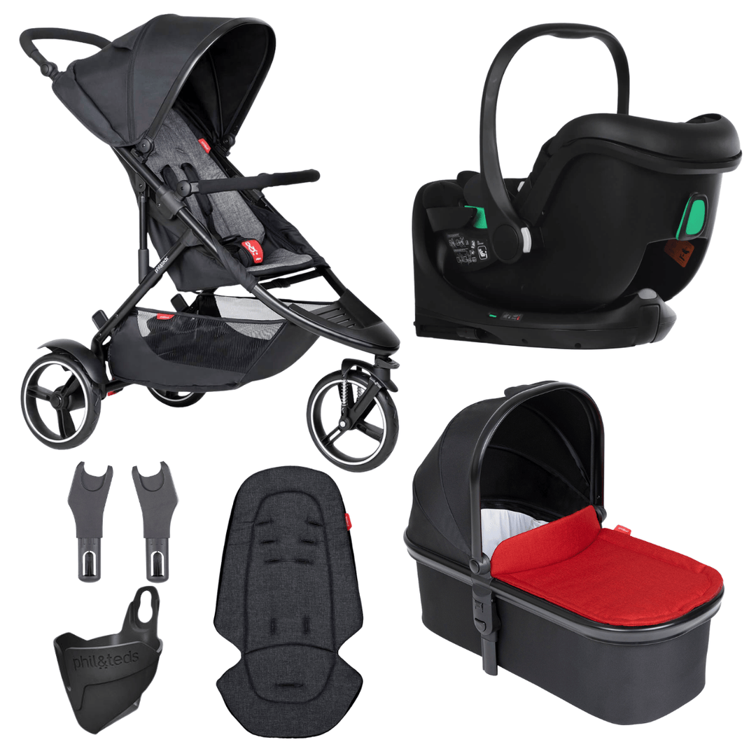phil&teds® dot™ buggy travel system bundle