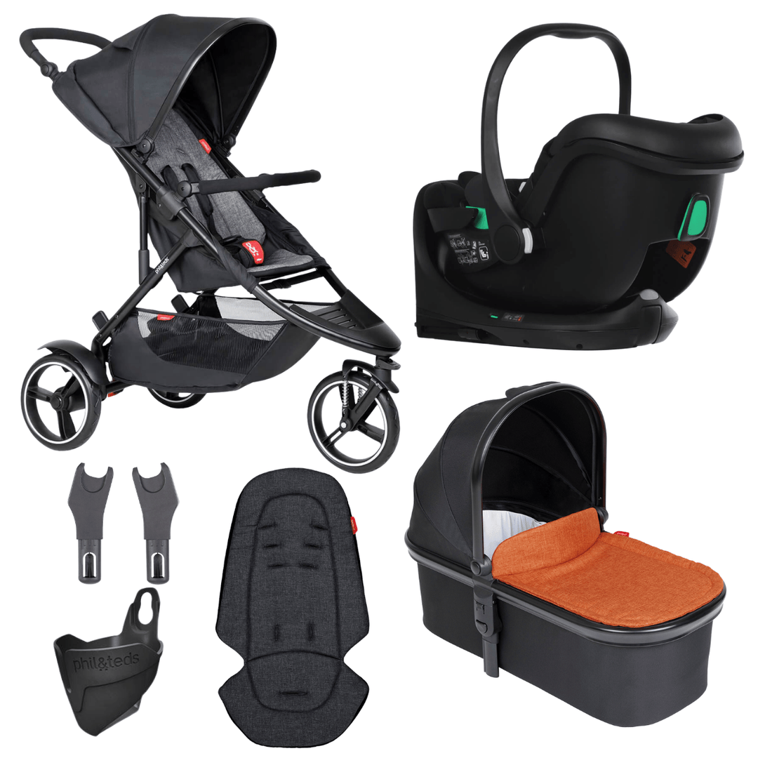 phil&teds® dot™ buggy travel system bundle