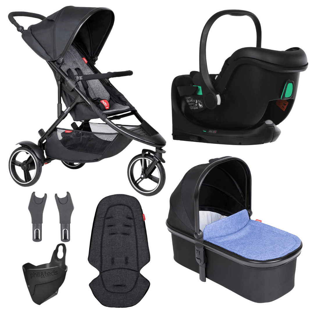 phil&teds® dot™ buggy travel system bundle
