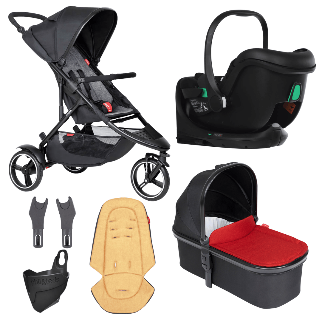 phil&teds® dot™ buggy travel system bundle