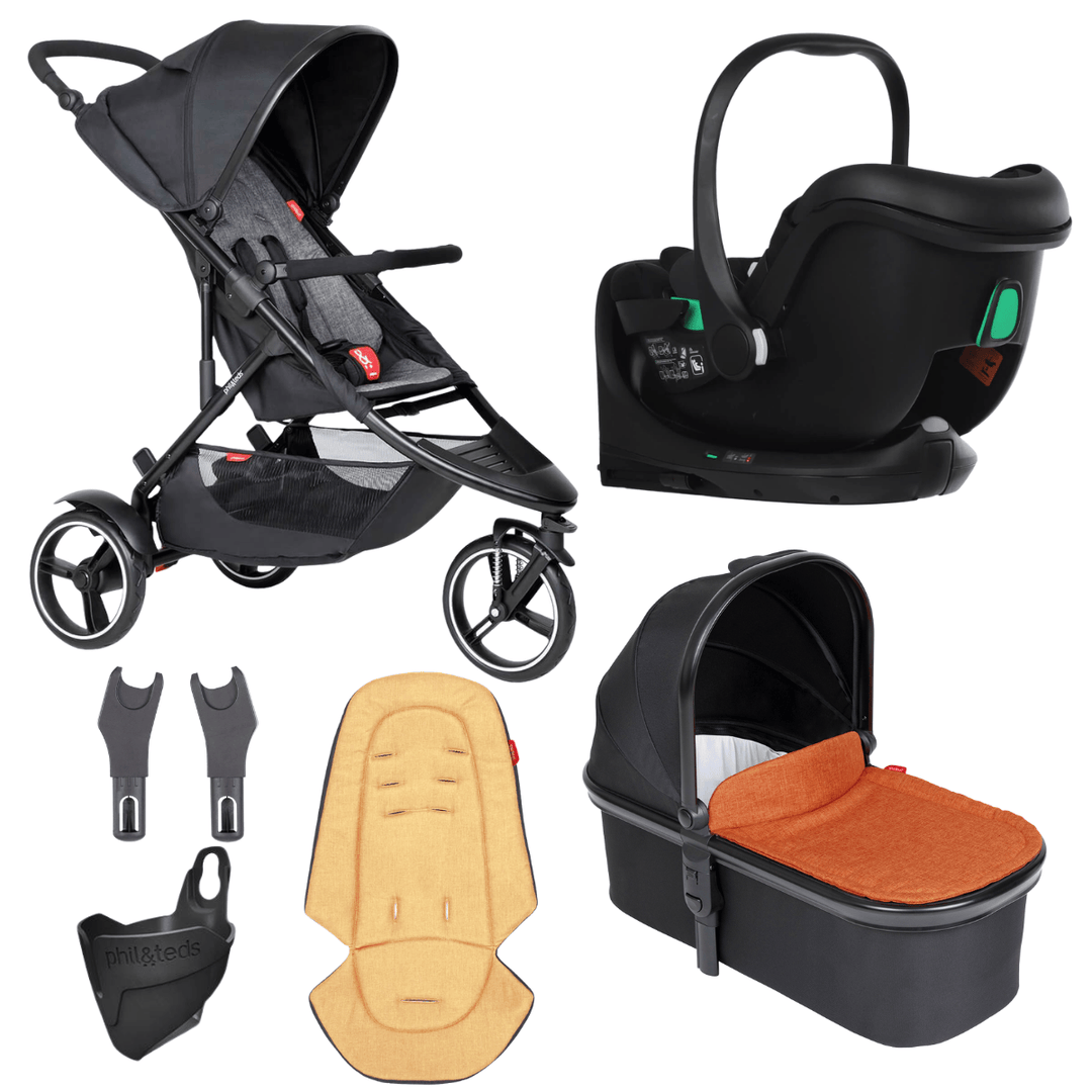 phil&teds® dot™ buggy travel system bundle