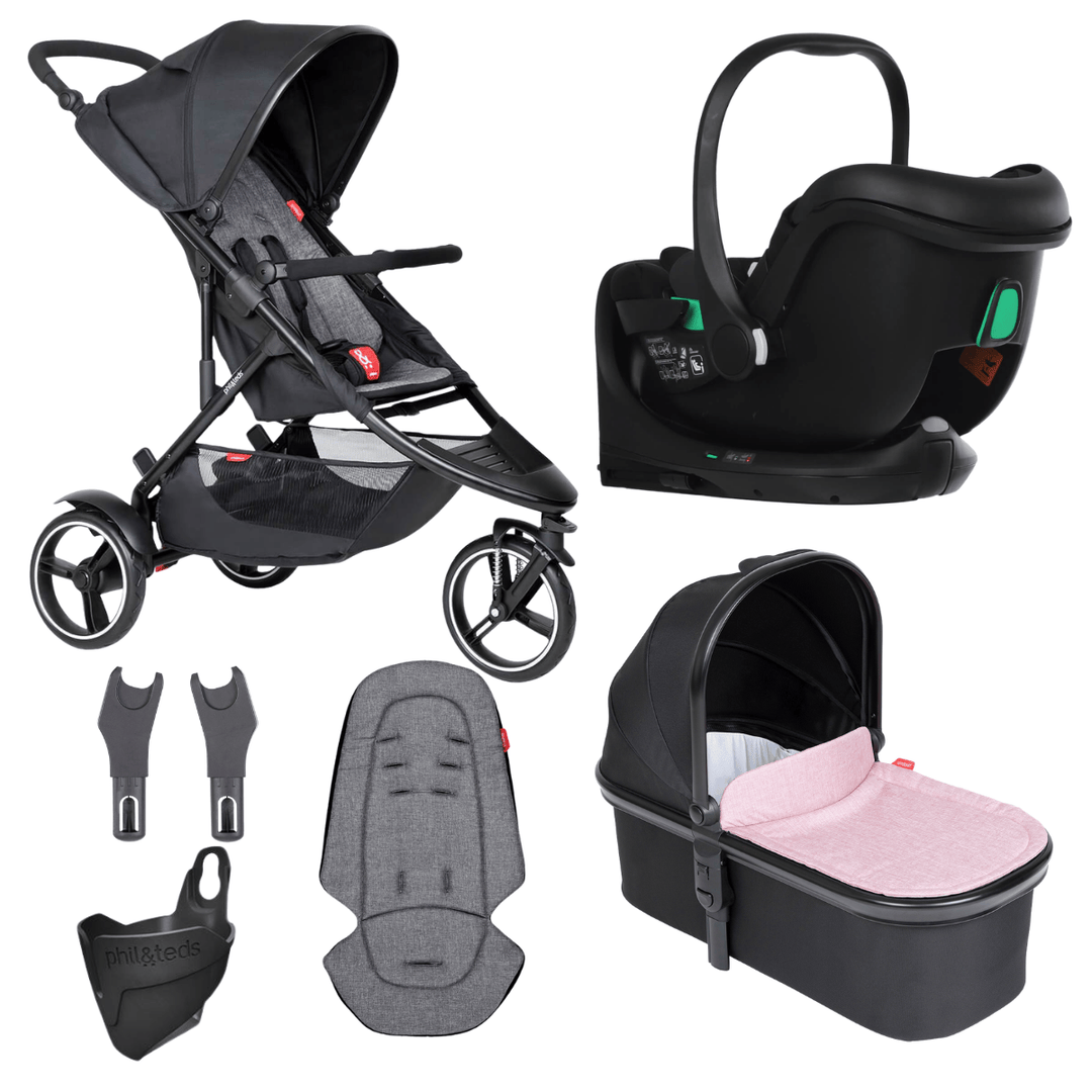 phil&teds® dot™ buggy travel system bundle