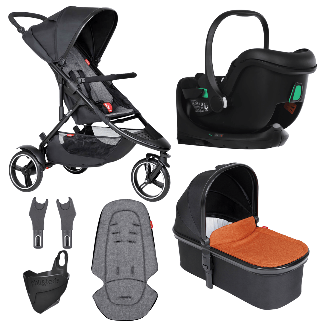 phil&teds® dot™ buggy travel system bundle