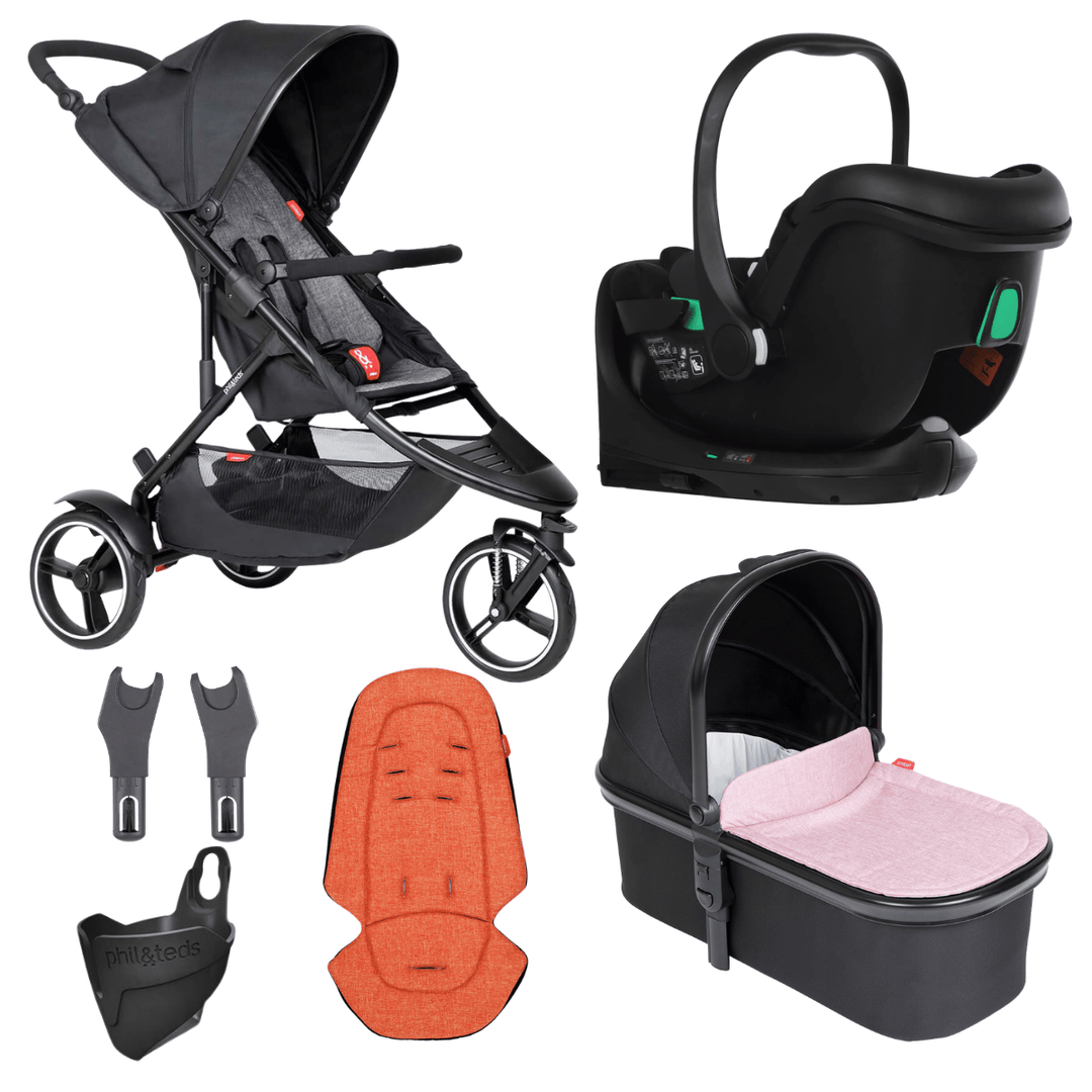 phil&teds® dot™ buggy travel system bundle